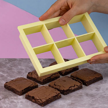 Cortador Brownie Quadrado 7x7cm BlueStar por Ana Brownie